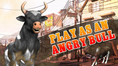 Angry Bull Attack Shooting Image