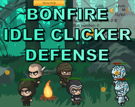 Bonfire Idle Clicker Defense Game Cover