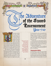 The Adventure of the Sword Tournament Image