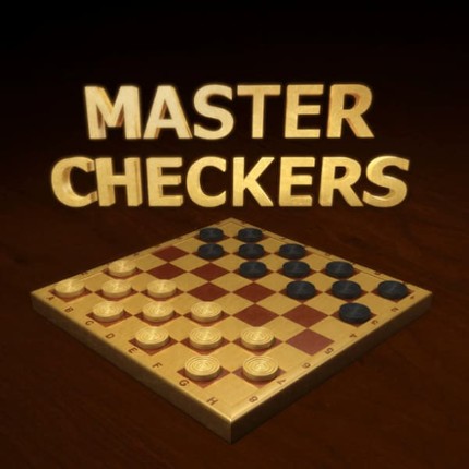 Master Checkers Game Cover