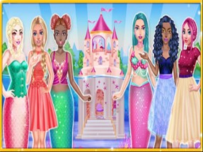 Princess & Mermaid Doll House Decorating Image