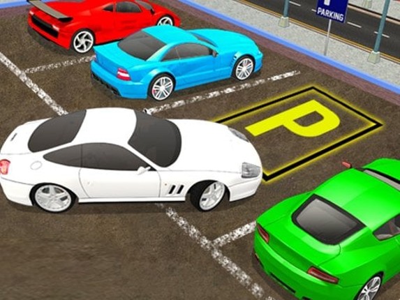 Realistic Car Parking 3D Game Cover