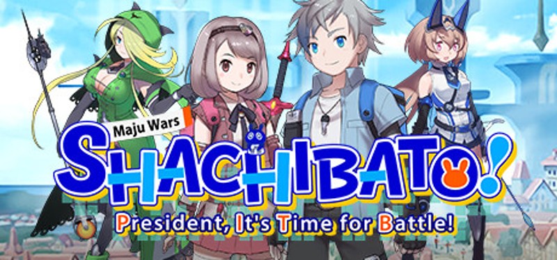 Shachibato! President, It's Time for Battle! Maju Wars Game Cover