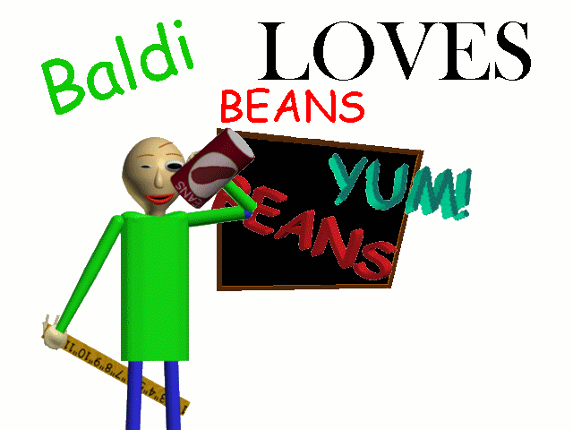 Baldi loves Beans! Game Cover