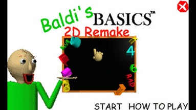 Baldi's Basics 2D Remake Image