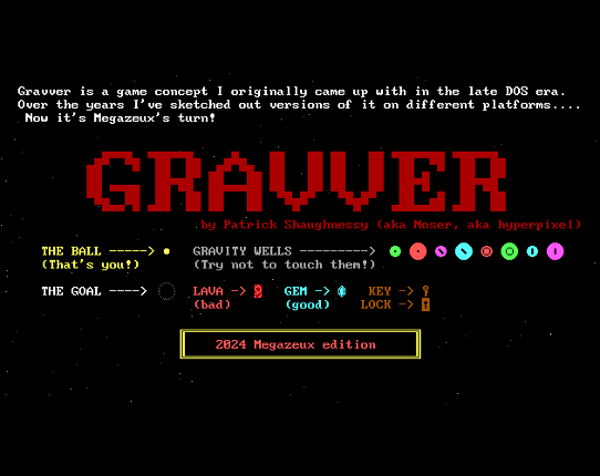 Gravver Game Cover