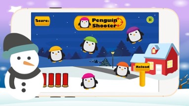 Little Penguin Go! Shooter Games Free Fun For Kids Image