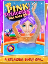Pink Princess Full Body Spa - Girls game Image