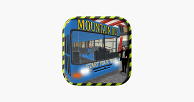 Dangerous Mountain &amp; Passenger Bus Driving Simulator cockpit view - Dodge the traffic on a dangerous highway Image