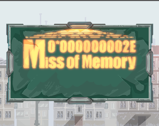 Miss of memory Game Cover