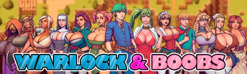 Warlock and Boobs Game Cover