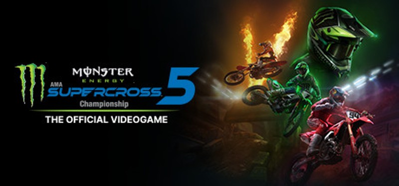 Monster Energy Supercross - The Official Videogame 5 Game Cover