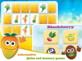 Veggies &amp; Fruits Junior games Image