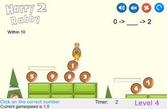 HarryRabby 2 Elementary Math - Missing number in a sequence Image