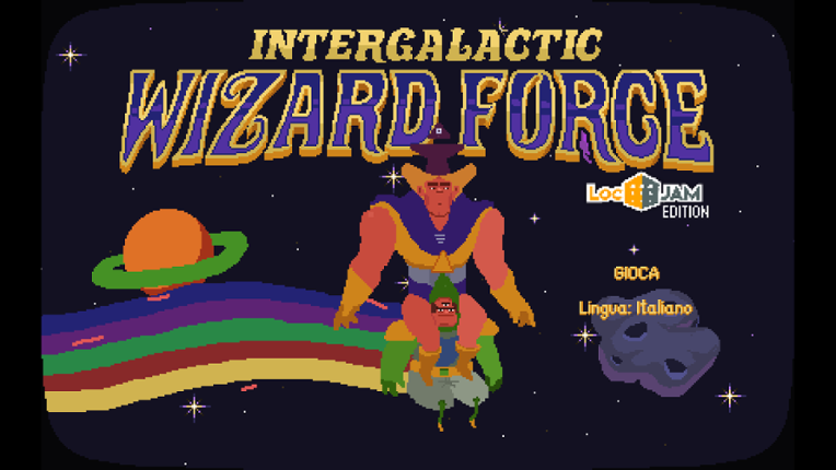 "Intergalactic Wizard Force" Italian translation Game Cover