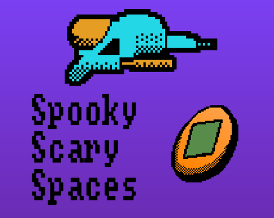 Spooky Scary Spaces Game Cover
