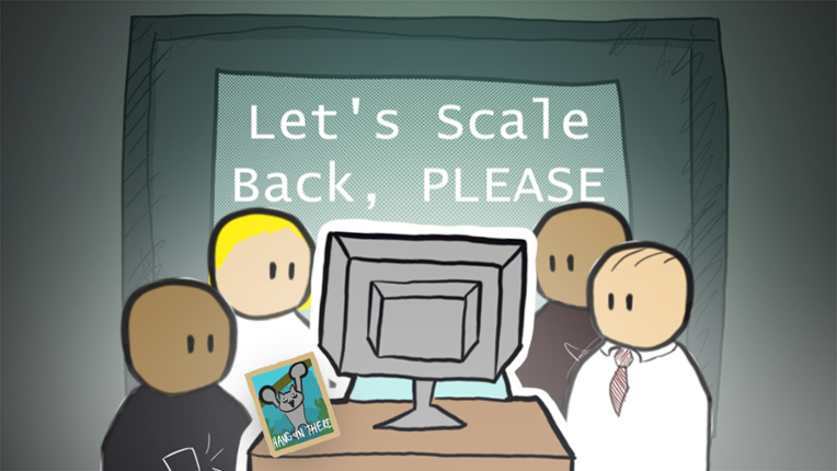 Let's Scale Back, PLEASE Game Cover