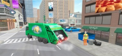Trash Truck Driving Game Image