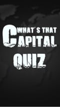 What's That Capital Quiz Image