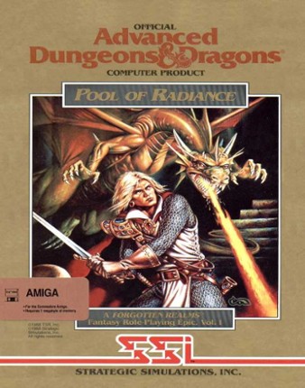Pool of Radiance Game Cover