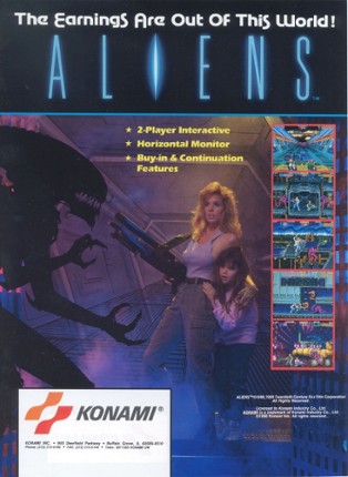 Aliens Game Cover