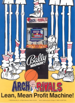 Arch Rivals Game Cover