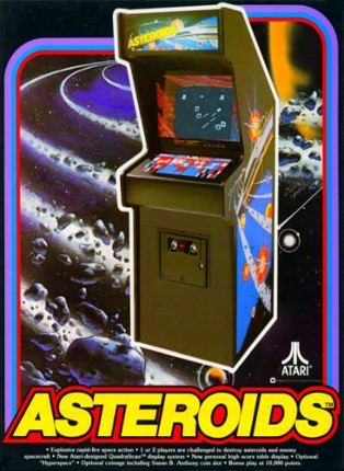 Asteroids Game Cover