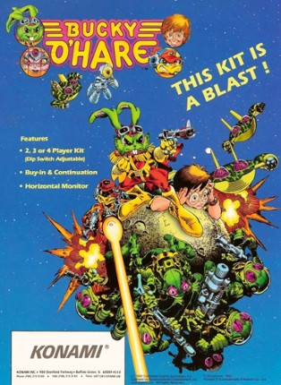 Bucky O'Hare Game Cover