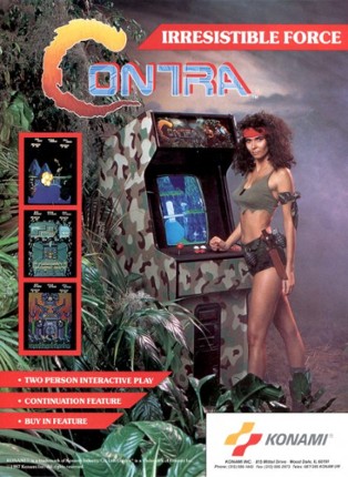 Contra Game Cover