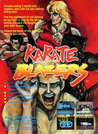 Karate Blazers Game Cover
