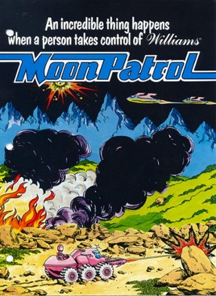 Moon Patrol Game Cover
