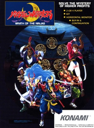 Mystic Warriors: Wrath of the Ninjas Game Cover