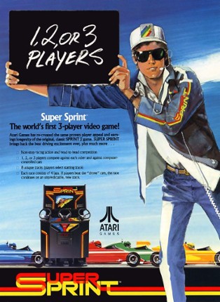 Super Sprint Game Cover