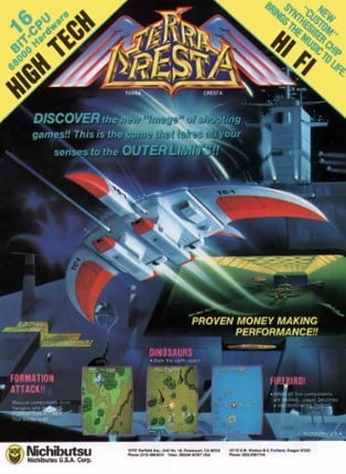 Terra Cresta Game Cover