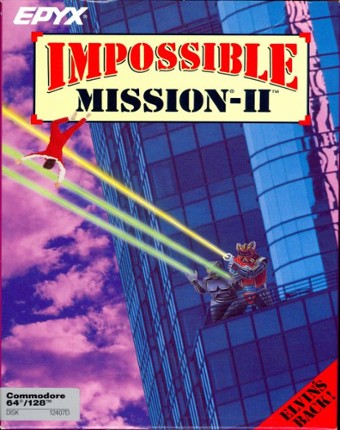 Impossible Mission II Game Cover