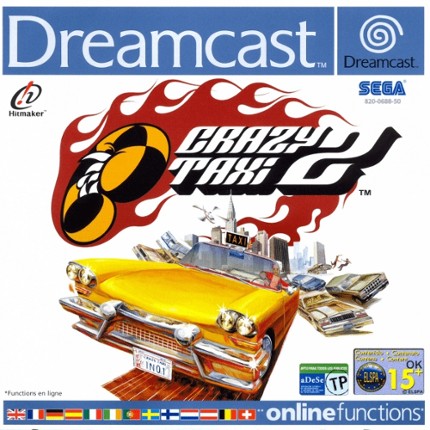 Crazy Taxi 2 Game Cover