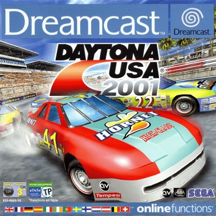 Daytona USA 2001 Game Cover