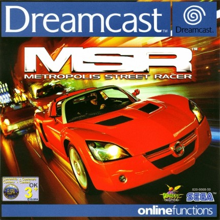 MSR: Metropolis Street Racer Game Cover