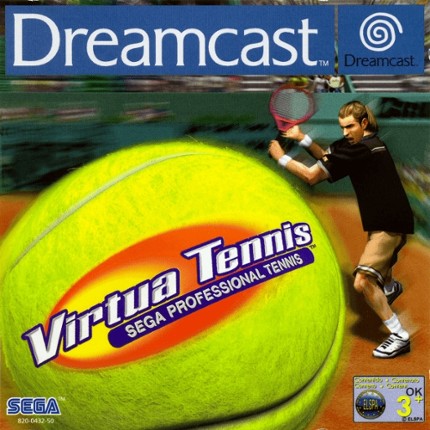 Virtua Tennis Game Cover
