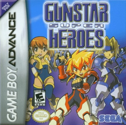 Gunstar Super Heroes Game Cover