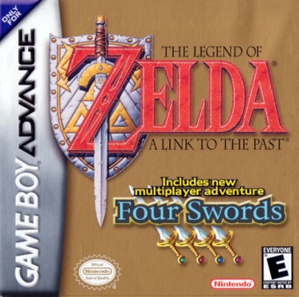 The Legend of Zelda: A Link to the Past & Four Swords Game Cover