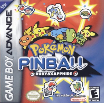 Pokemon Pinball Game Cover