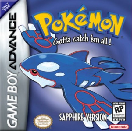 Pokémon Sapphire Version Game Cover