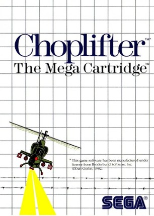 Choplifter Game Cover
