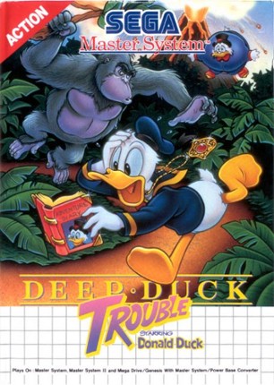 Deep Duck Trouble Starring Donald Duck Game Cover