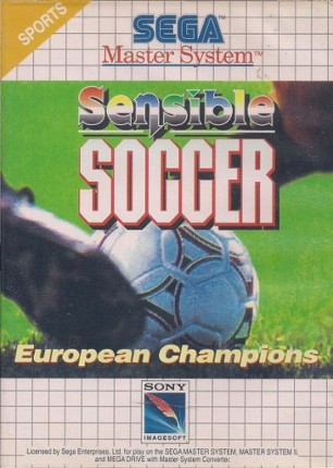 Sensible Soccer: European Champions Game Cover