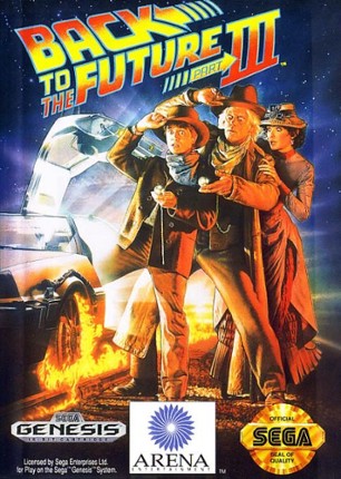 Back to the Future Part III Game Cover