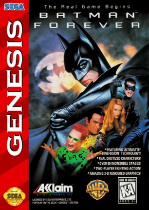 Batman Forever Game Cover