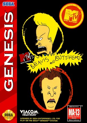 Beavis and Butt-Head Game Cover