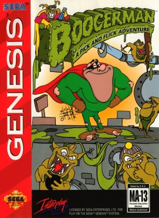 Boogerman: A Pick and Flick Adventure Game Cover
